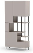 Libreria crema 84x175 cm Perla - Marckeric