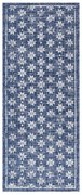 Tappeto Flatweave Marine 3 Blue natura blu, L 200 x L 80 cm