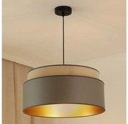 Brilagi - Lampadario a cavo OREGON VEGE 1xE27/15W/230V Ø 45 cm grigio