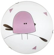 Rabalux 71278 - Plafoniera per bambini FOWLY 2xE27/60W/230V