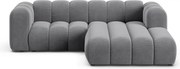 Divano angolare grigio ad angolo destro Lupine - Micadoni Home