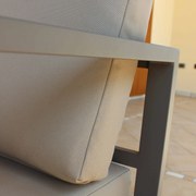 AULUS - salotto da giardino in alluminio 5 posti