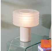 Atmosphera - Lampada da tavolo ASTI 1xE27/60W/230V beige