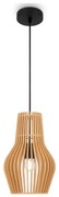 Maytoni MOD191PL-01W - Lampadario a sospensione con filo ROOTS 1xE27/40W/230V diametro 20 cm beige