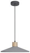 Ledvance - Lampadario a sospensione con filo DECOR CONCRETE 1xE27/15W/230V diametro 32 cm calcestruzzo grigio