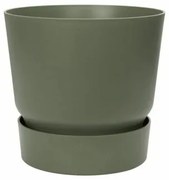 Vaso Elho Greenville Rotondo Verde Plastica (Ø 29,5 x 27,8 cm)