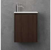 Mobile da bagno con lavabo COMO 40 cm noce