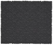 Tappeto doccia quadrato antiscivolo in gomma nero 54x54 cm