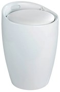 Cesta porta biancheria in abs bianco WENKO Candy 50 l