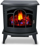 Camino Stufa Elettrica Vicenza Effetto Fuoco LED Caminetto 2000W con Telecomando