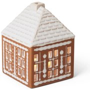 Portacandela in ceramica per lumino Gingerbread Lighthouse – Kähler Design
