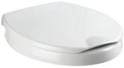 Sedile per wc leggermente rialzato con chiusura facilitata per anziani , 43,5 x 37 cm Secura - Wenko