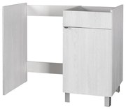 Mobile coprilavatrice Exe dx 1 anta in truciolare olmo perla P 60 x L 108 x H 92.5 cm