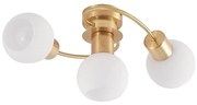 Lindby - Ciala 3 Plafoniera Brass/Opal Lindby