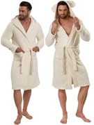 Accappatoio Teddy Ecru Men S/M
