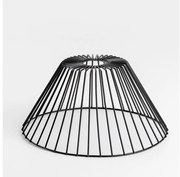 Paralume universale CURITIBA Ø 30 cm nero