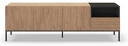Mobile TV color legno naturale 180x55 cm Cailin - Marckeric