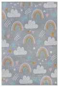 Tappeto grigio per bambini 160x235 cm Rainbow - Hanse Home