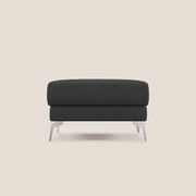 Star Pouf con piedini alti in tessuto impermeabile T02 nero