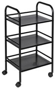 WENKO 71560800 - Carrello 41x75 cm nero