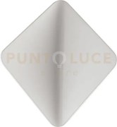 Applique a parete led kite bianca 6w 540lm 4000k 17,5x8x19,7cm