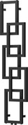 Mexen Grid termosifone da bagno decorativo 1360 x 390 mm, 349 W, nero - W215-1360-390-00-70