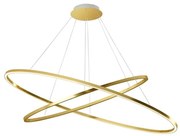 Nemo Lighting - Ellisse Double Lampada a Sospensione Polished Gold Nemo Lighting