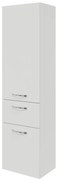 Colonna per mobile bagno Cassca PELIPAL 1 cassetto 1 anta P 30.9 x L 45 x H 168 cm bianco lucido
