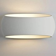 Applique in Gesso Pitturabile con base E27 da parete