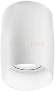 Gfa1220- faretto orientabile bianco 1 luce attacco gu10 tondo d.8cm...