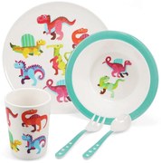 Set da pranzo per bambini 5 pz Baby Dinos – Rex London