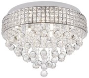 Zuma Line 19027-M - Plafoniera CAPRI 6xG9/25W/230V cromo