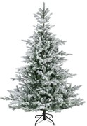 Albero di Natale artificiale Montebianco innevato H 180 cm x ø 132 cm
