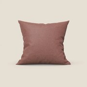 Tobago cuscino disponibile in diversi colori realizzato in tessuto fiammato simil cotone impermeabile T19 salmone