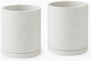 Vasi in cemento in set da 2 pezzi ø 26 cm Terrazzo - Bonami Selection