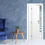 Porta pieghevole a libro asimmetrica Mast bianco L 80 x H 210 cm sinistra