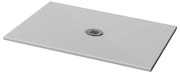 Piatto doccia in ceramica extra slim grigio L 80 x L 70 cm