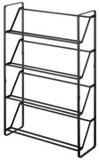 Scarpiera nera a 4 livelli Frame - YAMAZAKI