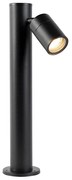 Lampada da esterno intelligente nera 45 cm regolabile con Wifi GU10 - Solo