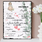 Regalo di San Valentino per una DONNA con FIRMA STAMPATA | Inspio