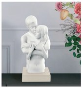 BONGELLI PREZIOSI statua busto coppia "Sentimenti" h 27 cm