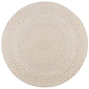 Tappeto beige , ø 120 cm Menorca - House Nordic