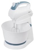 Sbattitore elettrico AD4202 300W con ciotola Bianco e Blu Adler