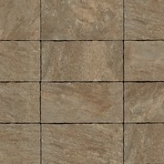 Lastra di cemento Anticato Quarzite in gres naturale beige L 80 x L 40 cm, spessore 20 mm, 27 pezzi