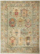 Samarkand Tappeto 230x170 Grigio (Pakistan) Annodato A Mano