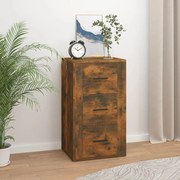 Credenza rovere fumo 40x33x70 cm in legno multistrato
