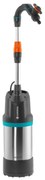 Pompa di evacuazione acque chiare a filo monocellulare motore brushless 550 W GARDENA 4700/2 Automatic Da Cisterna 230 V 4700 l/h, fino a 7 m profondità