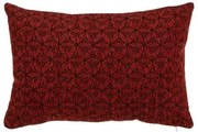 Cuscino Poliestere Rosso Granato 45 x 30 cm