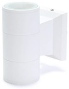 Applique Led da parete Tubo 2x3W Bianco IP54 Bianco caldo 3000K M LEDME