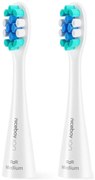 Niceboy-SET 2x Testa di ricambio Medium per spazzolino ION Sonic e SmartSonic bianco